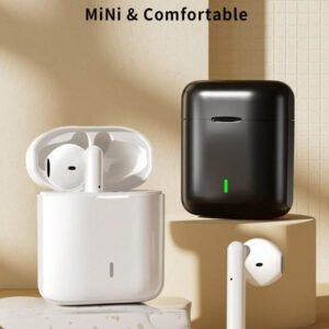 Écouteurs sans fil, écouteurs sans fil - compatibles avec Apple et Android, avec microphone intégré, écouteurs résistants à la transpiration, blanc, écouteurs  sans fil, Airbud's, écouteurs vraiment sans fil