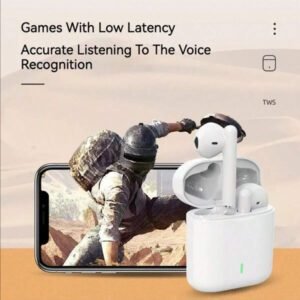 Écouteurs sans fil, écouteurs sans fil - compatibles avec Apple et Android, avec microphone intégré, écouteurs résistants à la transpiration, blanc, écouteurs  sans fil, Airbud's, écouteurs vraiment sans fil