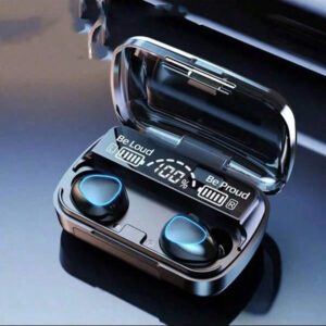 2025 M10 Écouteurs sans fil avec boîte de charge Casque Écouteurs intra-auriculaires stéréo 9D pour le sport avec microphone Bluetooth