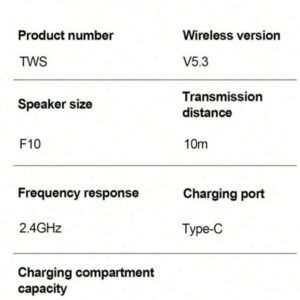 Nouveaux écouteurs Bluetooth TWS sans fil Écouteurs 65 ms Faible latence Écouteurs esport Gaming Casque Gamer Écouteur avec affichage LED Casque stéréo à commande tactile