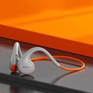 Lenovo Écouteurs Bluetooth Lenovo X7 avec annulation du bruit, conduction osseuse, design à crochet d'oreille pour le sport, la course, le cyclisme, une autonomie extra longue, une faible latence, à écouteurs ouverts, sans fil, compatibles avec les smartphones dont