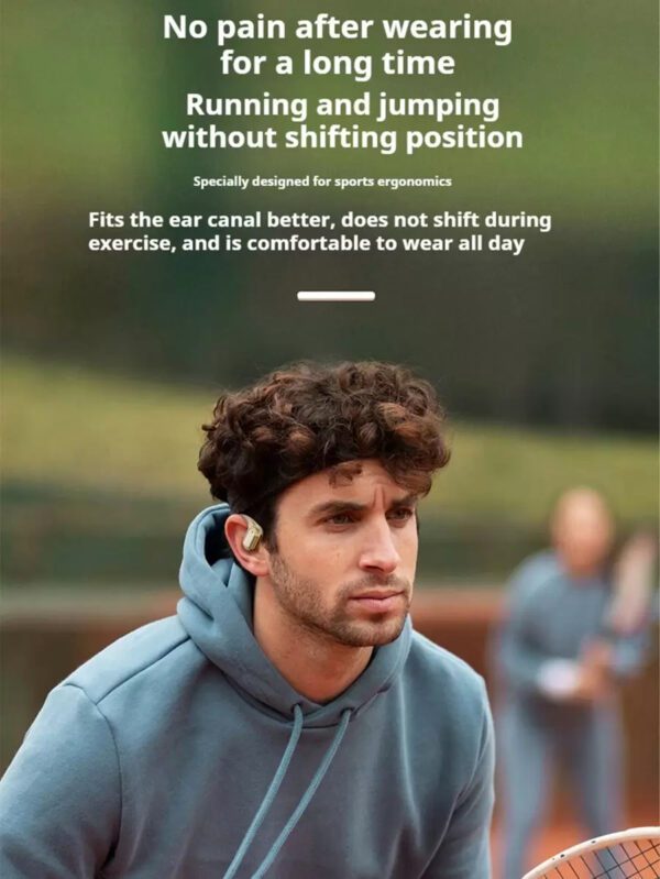 NEW SENYANG Nouveau casque d'écoute sans fil sur l'oreille Senyang, oreillettes de jeu vidéo TWS HIFI Dolby Bass 9D stéréo, appels HD compatibles avec Android et iPhone, écouteurs sport intelligents – Image 12