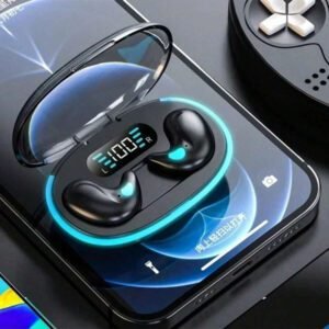 Écouteurs intra-auriculaires sans fil 2025 Sleeping Mini, casque Bluetooth stéréo discret avec micro pour appel HD, étanche, pour tous les smartphones, capacité de batterie 150 mAh