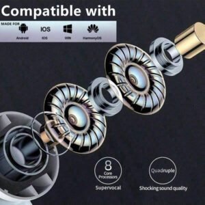 Écouteurs intra-auriculaires sans fil 2025 Sleeping Mini, casque Bluetooth stéréo discret avec micro pour appel HD, étanche, pour tous les smartphones, capacité de batterie 150 mAh