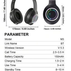 Nouveaux écouteurs sans fil rétractables et pliables, stéréo HIFI avec graves puissants, longue durée de vie de la batterie, cadeau abordable, modèle résistant aux explosions, convient pour le jeu, le téléphone portable, résistant à la transpiration avec micro, compatibilité totale, faible latence