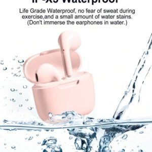Écouteurs sans fil, conception intra-auriculaire, réduction du bruit, qualité sonore stéréo Hi-Fi, sans délai, capteur tactile, convient aux sports, compatible avec Android/iOS et autres smartphones, longue durée de la batterie