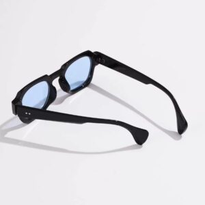 1 pièce asymétriques carrées de mode pour femmes, style rétro avec rivets, multicolores simples et polyvalentes, convient pour les vacances, les voyages, le printemps, l'été, avec des couleurs éclatantes pour les vacances à la plage, l'extérieur et les voyages