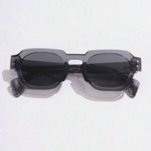 1 pièce asymétriques carrées de mode pour femmes, style rétro avec rivets, multicolores simples et polyvalentes, convient pour les vacances, les voyages, le printemps, l'été, avec des couleurs éclatantes pour les vacances à la plage, l'extérieur et les voyages