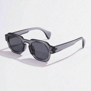 1 pièce asymétriques carrées de mode pour femmes, style rétro avec rivets, multicolores simples et polyvalentes, convient pour les vacances, les voyages, le printemps, l'été, avec des couleurs éclatantes pour les vacances à la plage, l'extérieur et les voyages