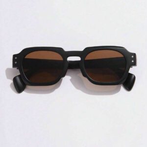 1 pièce asymétriques carrées de mode pour femmes, style rétro avec rivets, multicolores simples et polyvalentes, convient pour les vacances, les voyages, le printemps, l'été, avec des couleurs éclatantes pour les vacances à la plage, l'extérieur et les voyages