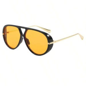 Nouvelles lunettes de mode vintage extra larges à double pont carrées, convenant aux hommes et aux femmes. Convient pour l'extérieur, les fêtes, le port quotidien décontracté. Accessoires de plage pour femmes, lunettes pour femmes, lunettes pour femmes, tenue d'automne/hiver, accessoires de plage, cadeau de base rétro Y2K pour la tenue décontractée au bureau
