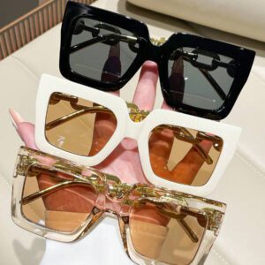 3 pièces Lunettes de sport vintage carrées mignonnes Y2K pour femmes, accessoires de mode d'été et de plage pour porter au quotidien. pour les vacances d'été à la plage, les activités en plein air et les voyages