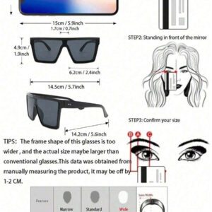 1 pièce/3 pièces Lunettes en plastique sans monture multicolores, lentilles dégradé monopièce, accessoires personnalisés tout-allant, lunettes de mode pour femmes pour la vie quotidienne, la randonnée, l'été, la rentrée scolaire, les vacances tropicales à la plage, convient à tous les types de visage pour l'été, les vacances à la plage, l'extérieur, les voyages