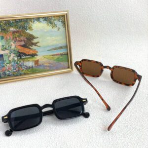 1 pièce carrées à clous, accessoires de mode pour femmes. de base pour tenues femmes automne-hiver, affaires décontractées, cadeaux, imprimé léopard, couleurs contrastées, style bohème, vacances d'été, extérieur, voyage, style preppy pour la rentrée scolaire