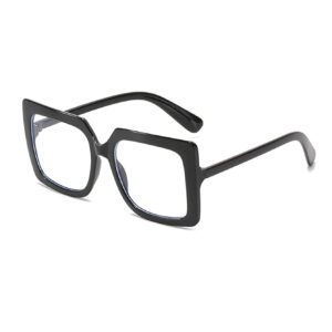 Accessoires de lunettes carrées transparentes, accessoires de lunettes pour femmes