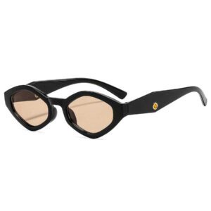 1 pièce Lunettes de mode polygonales personnalisées, style de rue