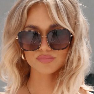 1/2 paires de lunettes de vue pour femmes, monture intégrale, motif léopard, cuivre, géométrique, élégantes, classiques, populaires, à la mode, pour voyage, vacances, conduite, style décontracté, accessoires de mode pour femmes