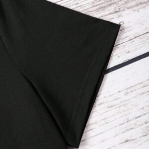 SHEIN T-shirt à manches courtes avec imprimé papillon et design graphique de caractère pour femmes, hauts pour femmes