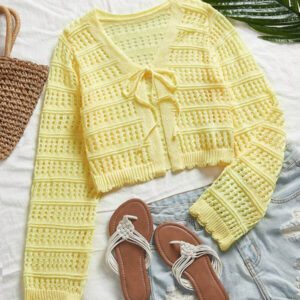Travachic Cardigans élégants pour femmes en vacances, adaptés à l'été