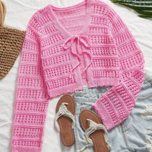 Travachic Cardigans élégants pour femmes en vacances, adaptés à l'été