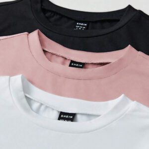 Flirla Body à manches courtes de couleur unie pour femme pour le printemps et l été
