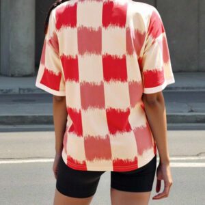 INAWLY Solva Women Short Sleeve Fashion T-Shirt, Suitable For Summer