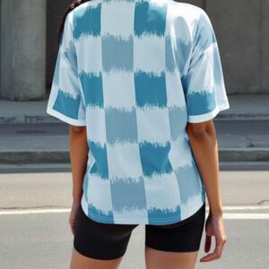 INAWLY Solva Women Short Sleeve Fashion T-Shirt, Suitable For Summer