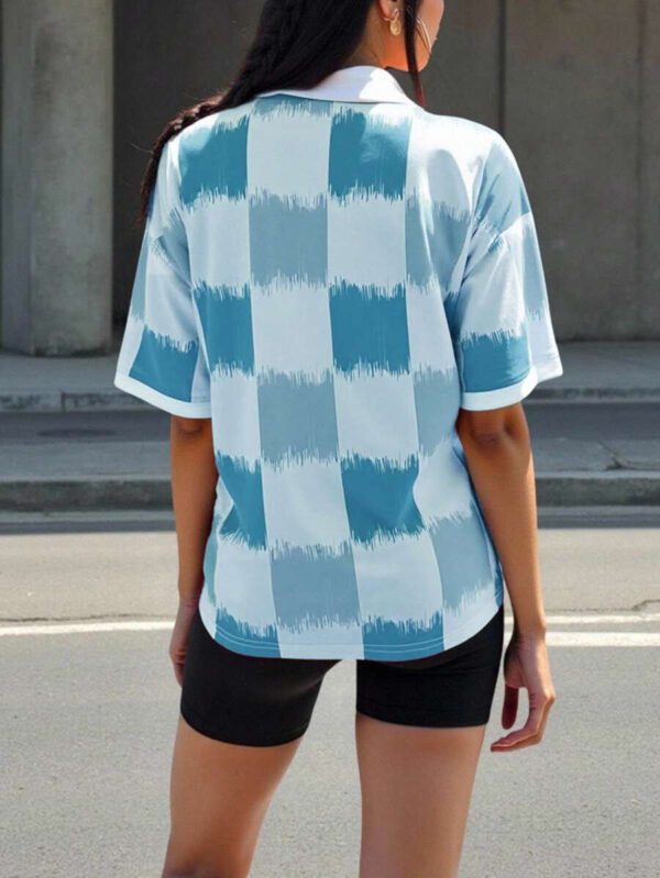INAWLY Solva Women Short Sleeve Fashion T-Shirt, Suitable For Summer – Image 10