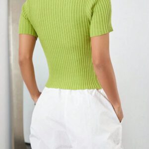 Flirla Cardigan Ajusté Avec Nœud Avant Pour Femme