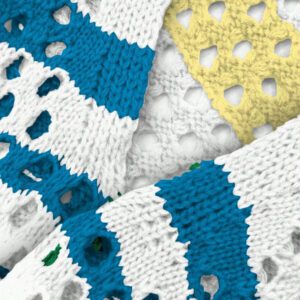 Flirla Cardigan court en maille ajourée de couleur unie décontracté pour femmes, printemps/automne