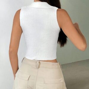 Flirla Cardigan en V unicolore pour dames