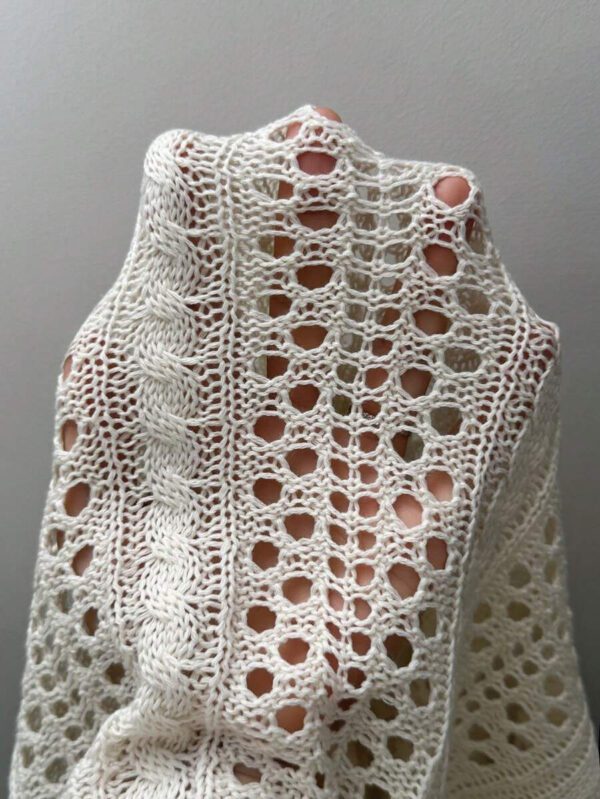 SHEIN Clasi Cardigan casual chic de vacances style coréen Chiang Mai Sunshine avec col ajouré – Image 7