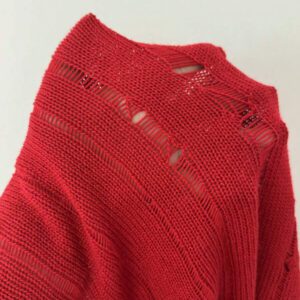Elenzga 2 pièces Ensemble pour femme : Top sans manches asymétrique de couleur unie et jupe en tricot