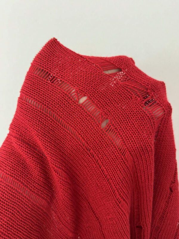 Elenzga 2 pièces Ensemble pour femme : Top sans manches asymétrique de couleur unie et jupe en tricot – Image 8