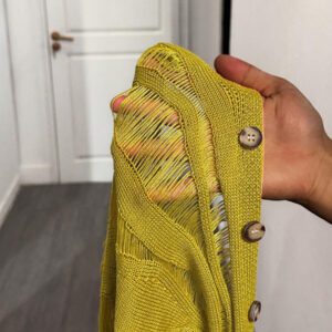Slaydiva Ensemble 2 pièces pour femme, pull et mini-jupe moulante en crochet vert texturé ajouré. mode estivale 2025 pour festival de musique, Pâques, vacances, croisière, plage. Style décontracté avec col polo et manches courtes