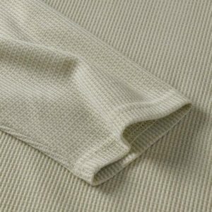Manfinity Homme Homme T-shirt 2 en 1 unicolore en maille gaufrée