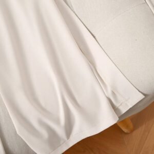 SHEIN Clasi Ensemble professionnel deux pièces pour femmes, ajusté à la taille, sans manches, avec laçage