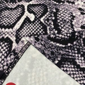 SHEIN SXY Jupe longue en tricot à taille basse imprimé zébré pour femmes, convient pour le printemps, l'été et l'automne
