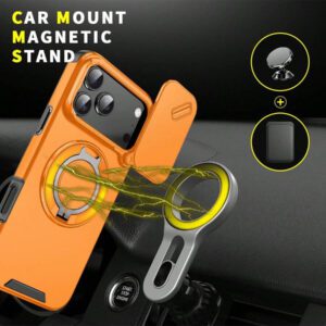 New Luxury Lens Sliding Cover Magnetic Folding Phone Case Compatible With Samsung /6 Fold7/6, Minimalist Protective Cover Compatible With Apple 17/16/15/14/13/12/11 Pro Max, Samsung Galaxy S25/24/23/22 Pro+, Redmi Note 14/13/12 Pro Waterproof Shockproof Anti-Fall Scratch Resistant