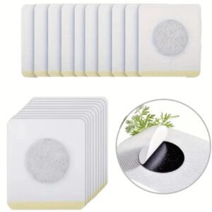 100/50/30pcs, Motherwort Patches, Herbal Navel Stickers, Natural Herbal Warming Patches To Relieve Stress, Fatigue, Regulate Spleen And Stomach, Remove Dampness, Mugwort Comfortable Stickers With Soothing Fragrance - Flexible Adhesive Design For Joints And Muscles Comfort - Breathable And Non-Irritating, Provides Temporary Warmth For Active Lifestyles, Home Accessories, Moxa Stickers With Natural Plant Essence For Daily Body, Navel, Waist, Back, Neck, Thigh Care, Traditional Chinese Medicine Wellness