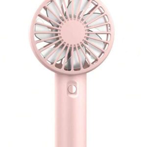 1 pièce Ventilateur électrique portatif mignon de couleur unie pour les oreilles, ventilateur mini rechargeable USB pour rafraîchissement d'été, sports extérieurs, plage, bureau, école, fête au bord de la piscine et utilisation quotidienne, rafraîchissement d'été, plage, voyage
