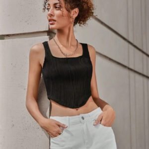 SHEIN EZwear Top sans manches unicolore