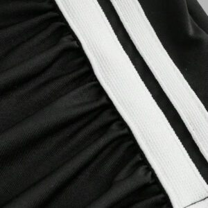 SHEIN ICON Débardeur de sport sans dos avec lien à la taille pour femmes, style Y2K, mode, rayures et impression bicolore