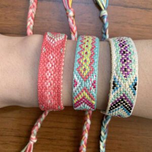 6pcs/Set Random Color Bohemian Fringe Woven Friendship Bracelet, Fashionable Lucky Bracelet Suitable For Ladies' Daily Wear, Dinner And Dating