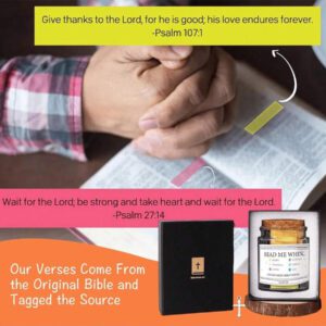 Bocal de versets bibliques, bocal en verre/plastique "Espoir" avec versets bibliques pour femmes, cadeaux religieux pour hommes, versets bibliques dans un bocal, cadeaux de remise des diplômes, bocal de prière, accessoires Jésus, "à lire quand" bocal de versets bibliques, accessoires bibliques, articles bibliques, cartes de versets bibliques, cadeaux de bocal de prière pour femmes