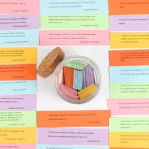 Bocal de versets bibliques, bocal en verre/plastique "Espoir" avec versets bibliques pour femmes, cadeaux religieux pour hommes, versets bibliques dans un bocal, cadeaux de remise des diplômes, bocal de prière, accessoires Jésus, "à lire quand" bocal de versets bibliques, accessoires bibliques, articles bibliques, cartes de versets bibliques, cadeaux de bocal de prière pour femmes