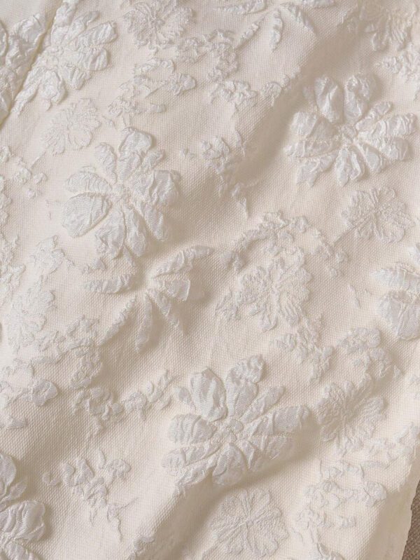 SHEIN LUNE Shorts jacquard élégants de bureau/navette pour femmes, été – Image 5