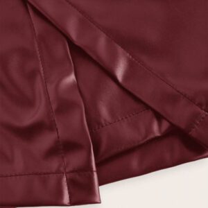 Firerie Nouvelle jupe-short élégante, moderne et sexy à taille haute amincissante en PU avec design, convient pour l'automne/hiver