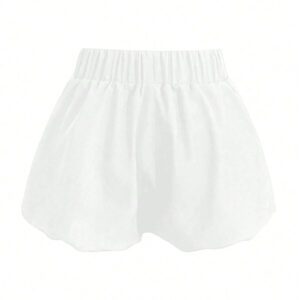 SHEIN Short casual minimaliste de couleur unie pour femme