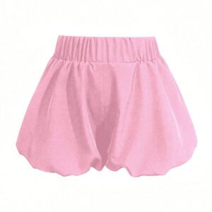 SHEIN Short casual minimaliste de couleur unie pour femme